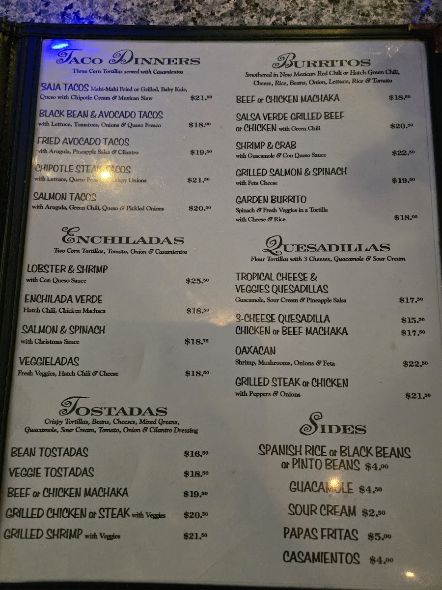 Old Town Mexican Cafe Menu - Image 3